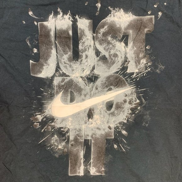 Vintage Nike Black Short Sleeved Graphic T-Shirt Size Mens Medium - Picture 4 of 4